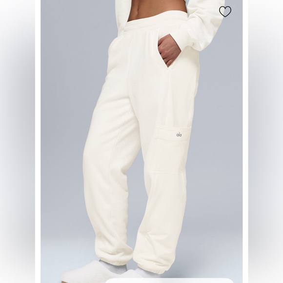 ALO Yoga Polar Fleece Winter Mix Pant - Picture 8 of 11